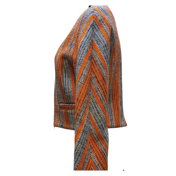 Carven Multicolor Striped Blazer - Picture 4 of 11